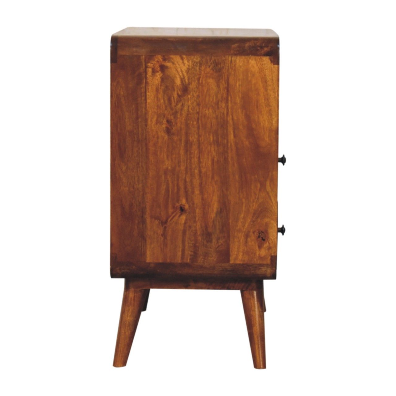 Curved Charm Console - Brown