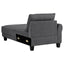 Verona - Loose Back Sectional Sofa - Gray