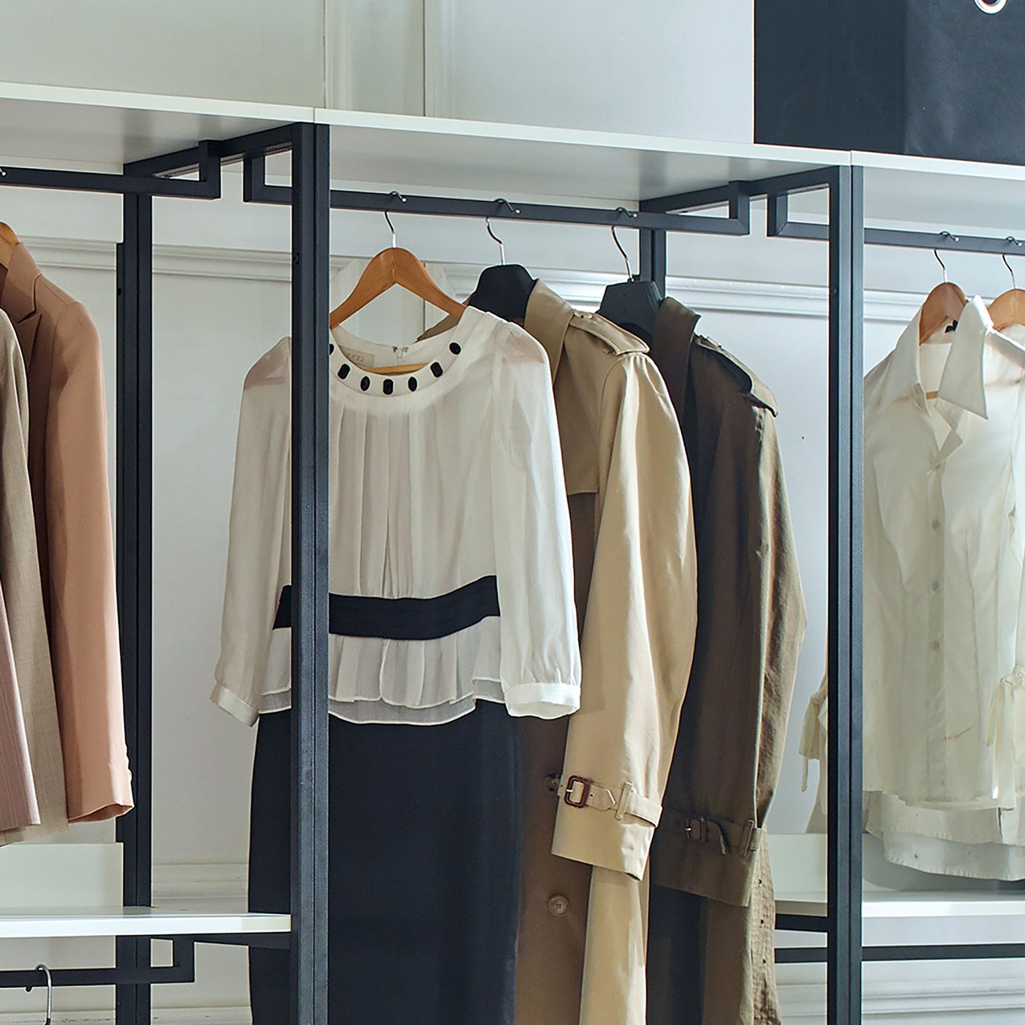 Fiona - Freestanding Walk-In, Closet System - White