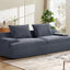 Nimbus - Oversized Full Foam 4 Seater Couch For Living Room Upholstered In Soft, Wide Armrests