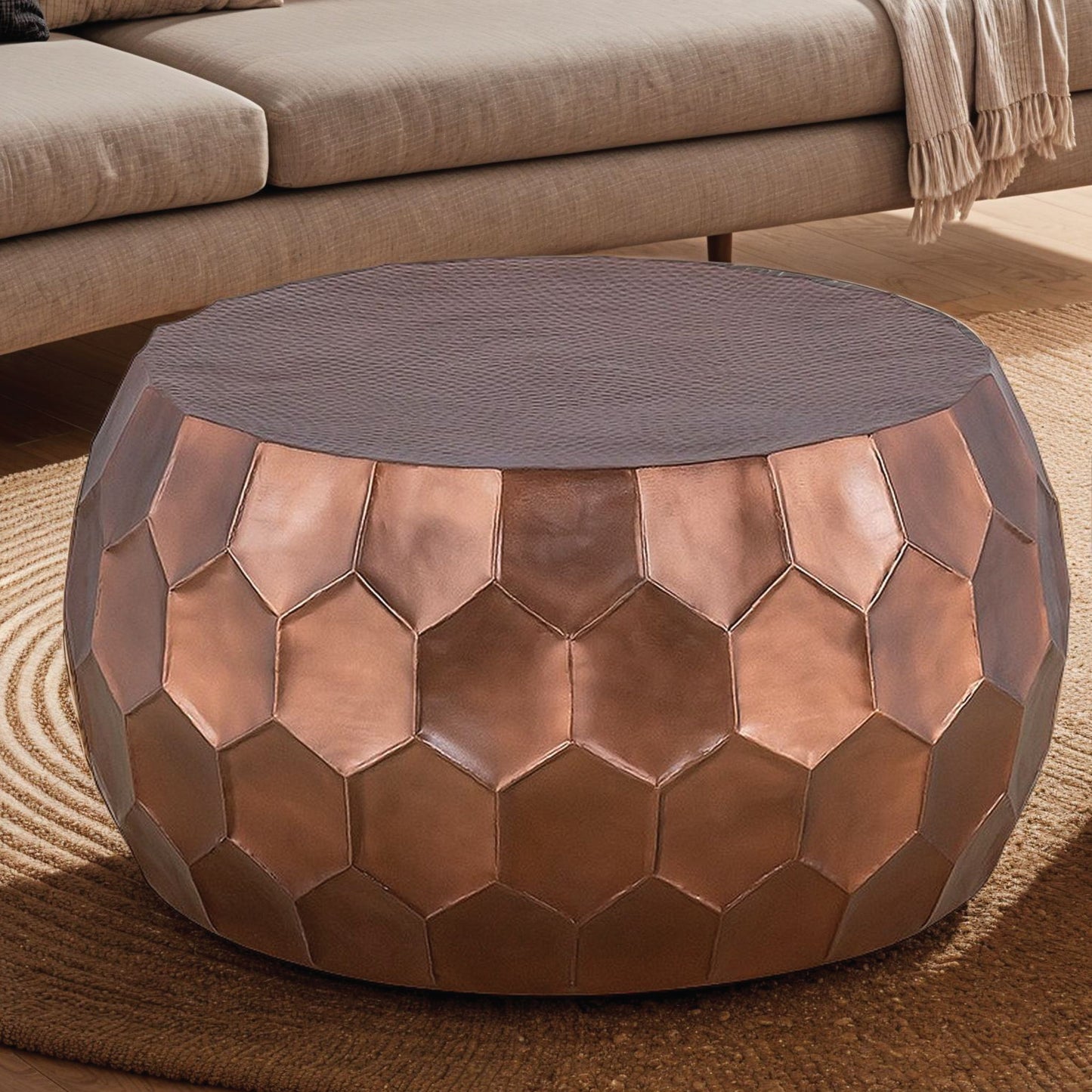 Ct101 - Modern Round Coffee Table