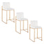 Fuji - Contemporary High Back Stylish Counter Stool