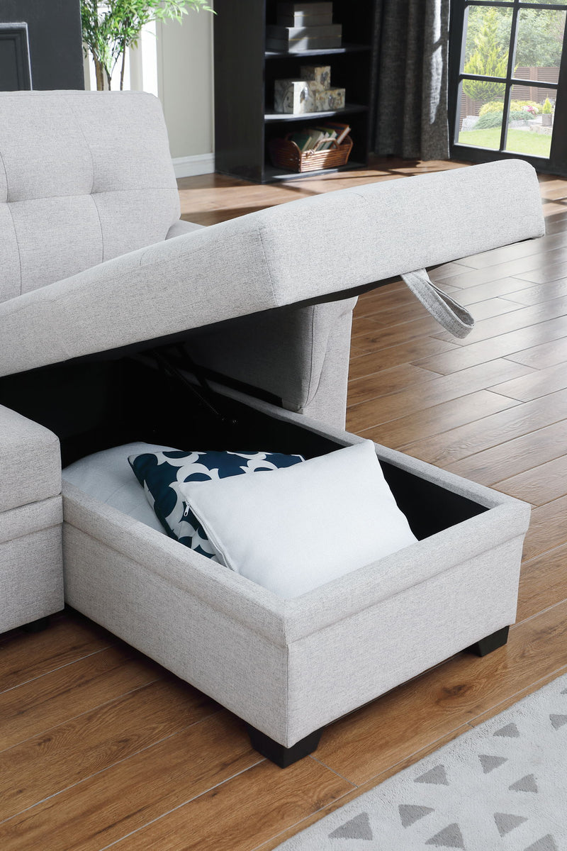 Sierra - Reversible Sleeper Sectional Sofa With Storage Chaise