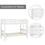 Solid Construction Bunk Bed With Ladder