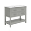 Bathroom Vanity With Ceramic Sink, Tip Out Tray & 2 Full Extension Drawers