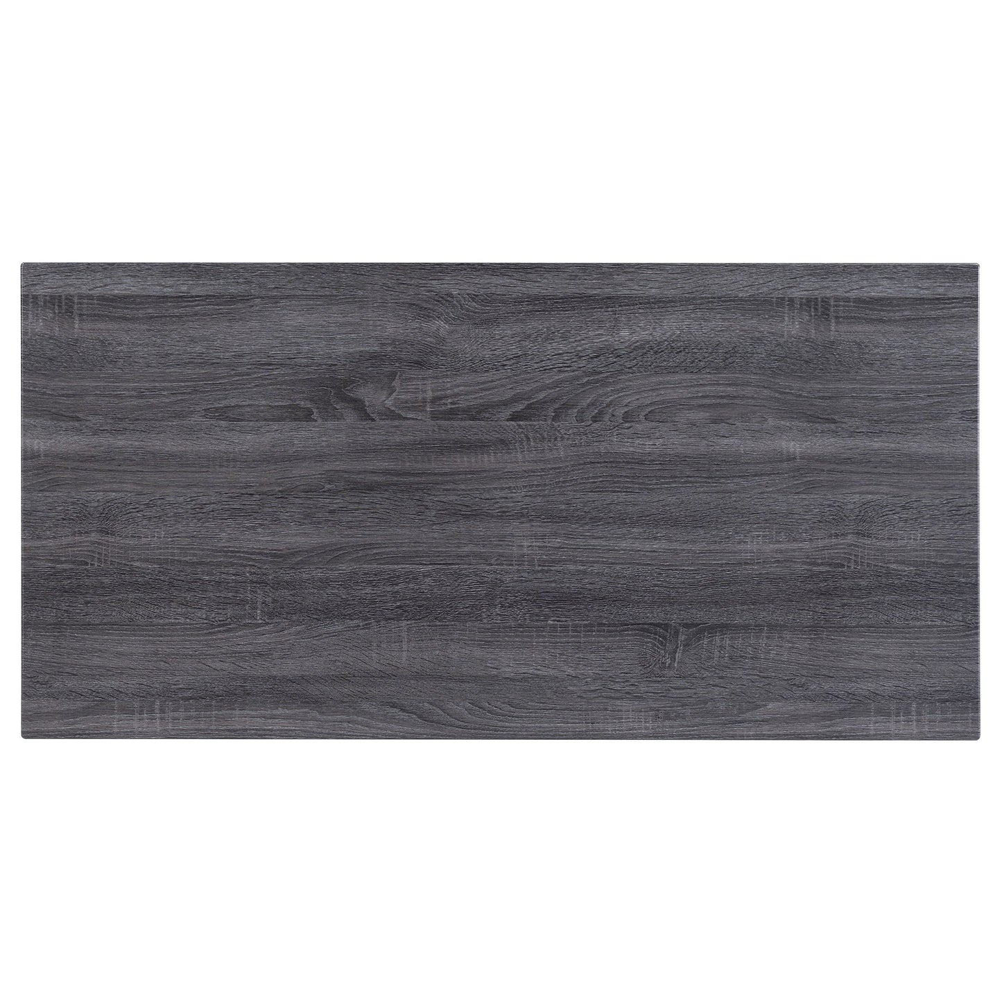 Rectangular Writing Desk, Compact Size For Home Office - Gray