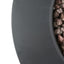 Round Iron Fire Pit With 40, 000 Btu