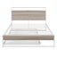 Platform Bed Frame With Trundle, USB Ports And Slat Support, No Box Spring Needed