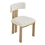 7 Piece Dining Set With Upholstered Armless Chairs And Table