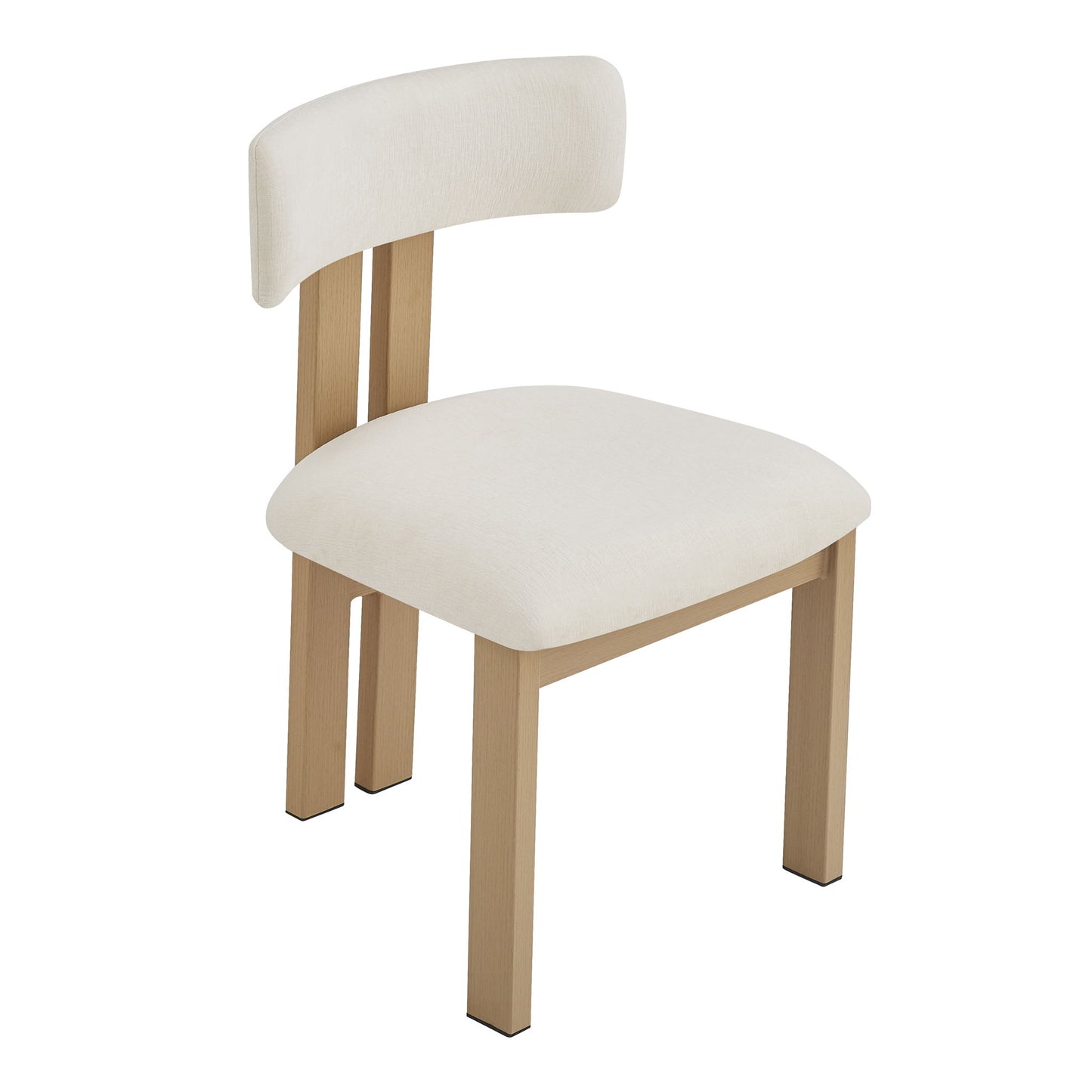 7 Piece Dining Set With Upholstered Armless Chairs And Table