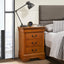 Louis Phillipe - Nightstand - Wood