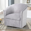Eden - Swivel Chair With Upholstery And Hardwood Frame
