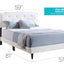 Button Tufted Bed Charming For Cozy Spaces