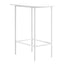 Home Bar Table With Bar Height Small Rectangular For Kitchen