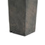 Minimalist Column Fountain With LED Lighting, Outdoor Decor For Patio, Porch And Garden - Gray