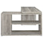 Tona - L-Shape Computer Desk With 3 Drawers And 5 Shelves