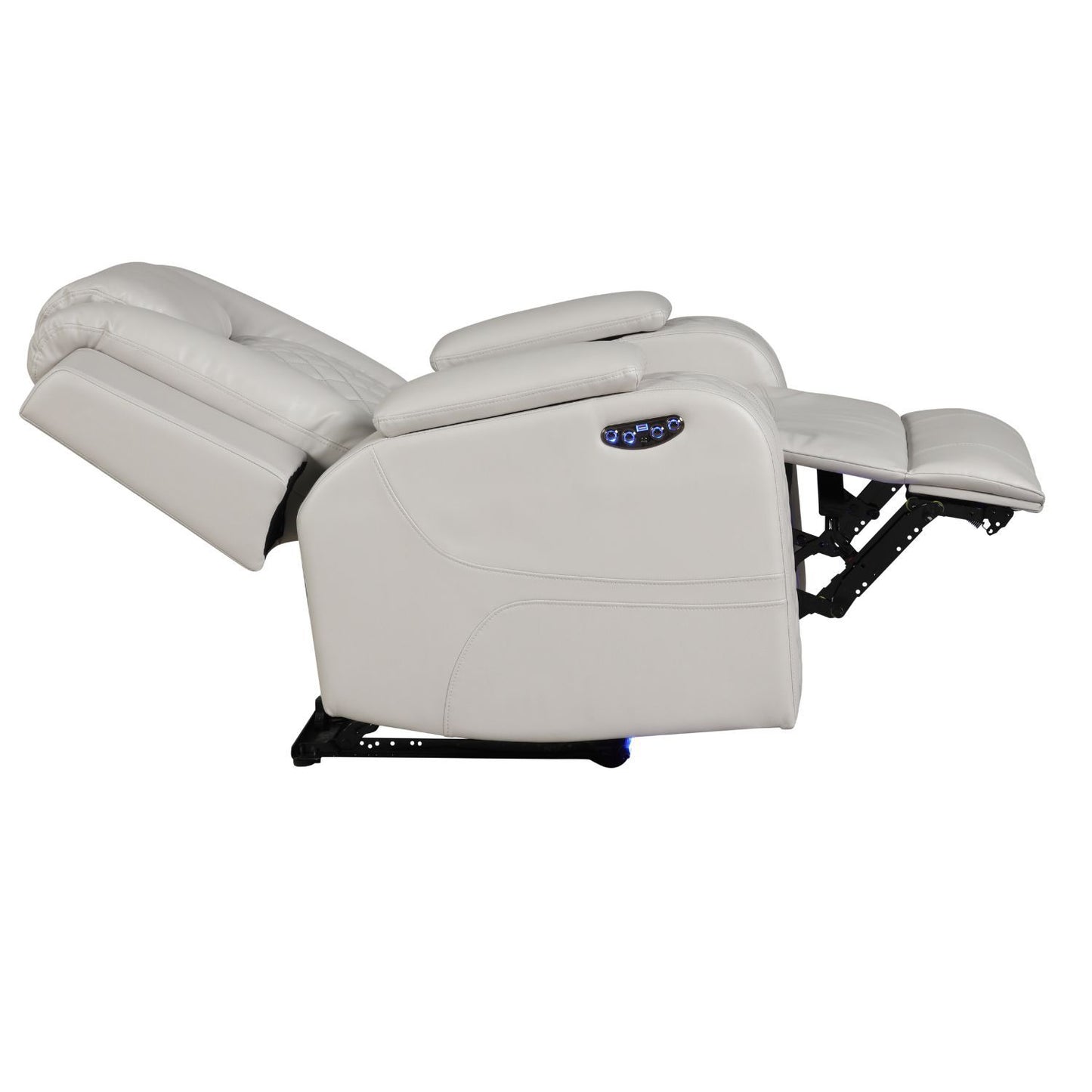Benz - LED & Power Recliner With Adjustable Headrests And Ambient LED Lighting