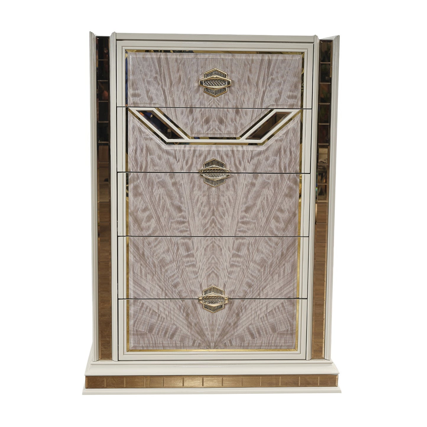 Omari - 5 Drawer Chest - Beige