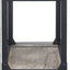 Jorgensen - Serving Cart - Rustic Oak / Charcoal