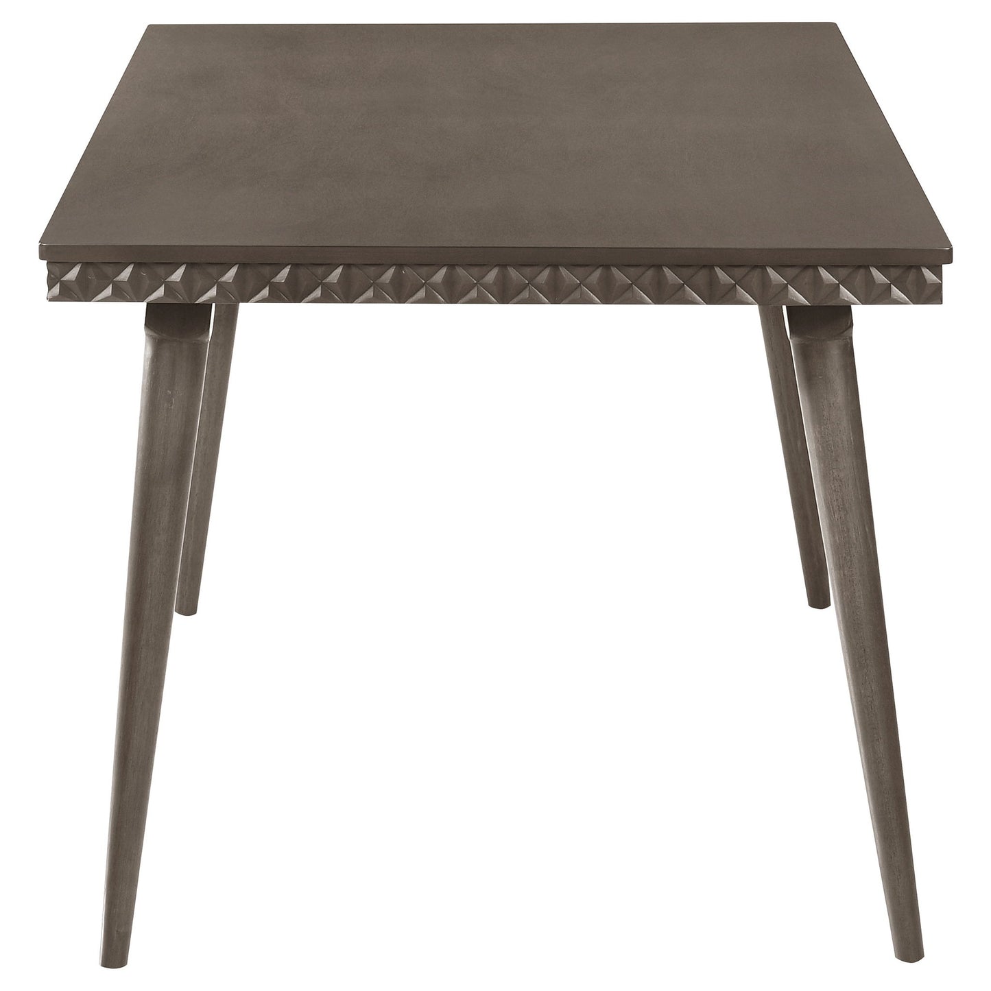 Perkins - 5 Piece Rectangular Dining Set With Chairs - Dark Brown