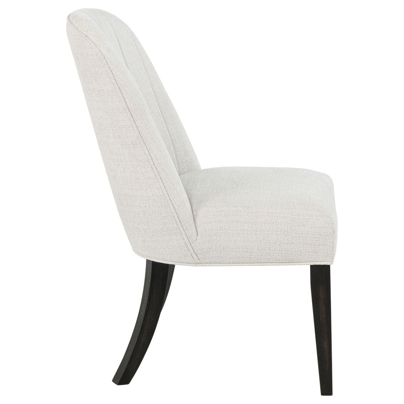Bangor - Upholstered Dining Side Chair (Set of 2) - Black / Cream