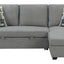 Pensole - Reversible Pop - Up Sleeper Sectional