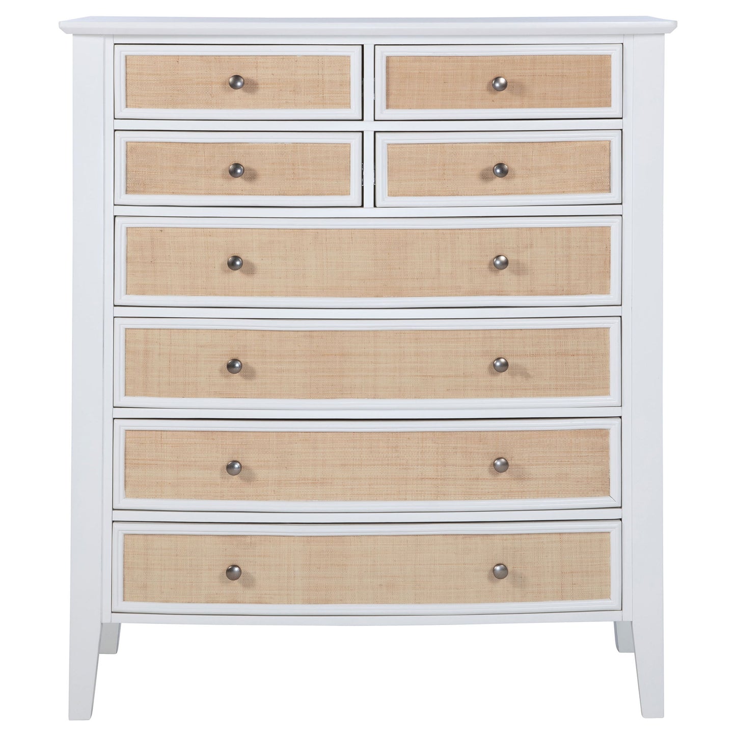Talia - 8 Drawer Chest - White