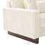 Modern Loveseat Sofa With 4 Pillows