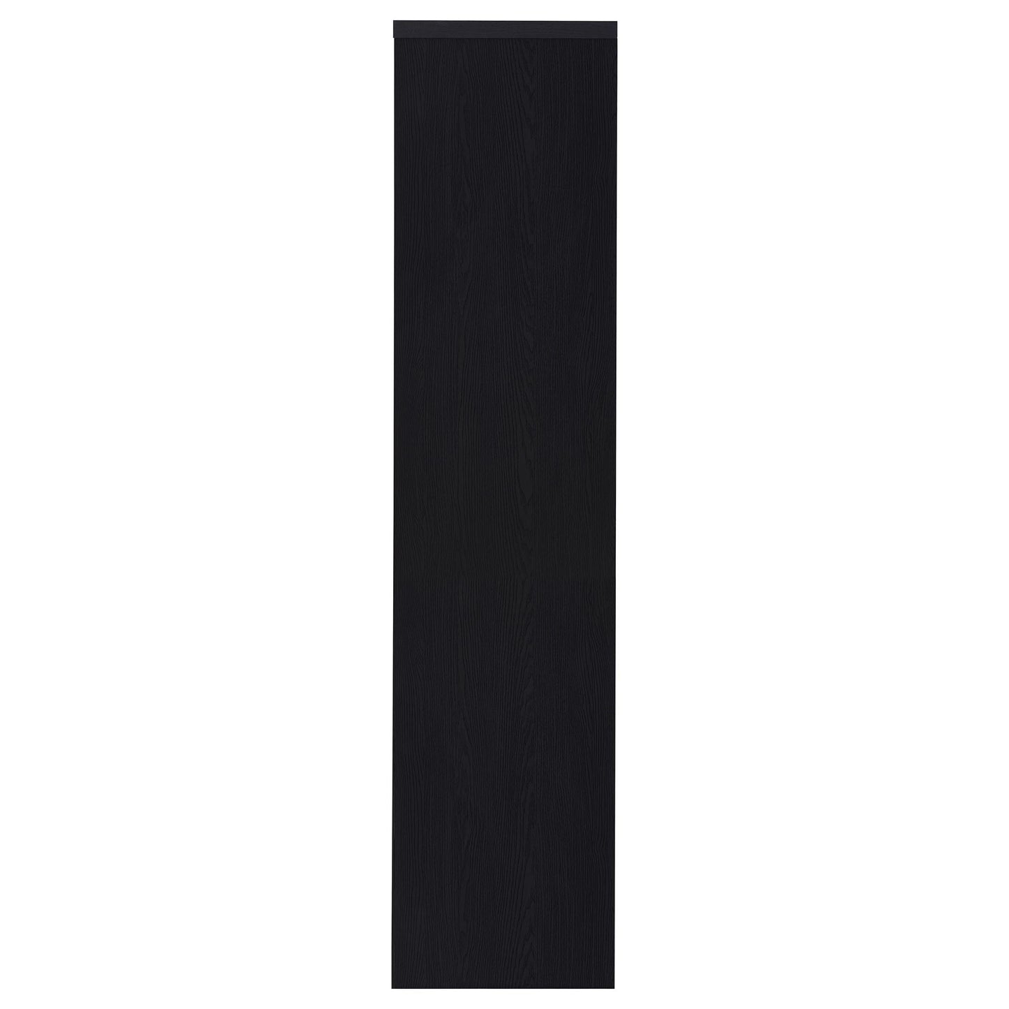 Sloat - 3 Shelf Media Tower With Cabinet Storage - Black