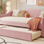 Design Upholstered Daybed With Light And Trundle
