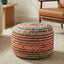 Margo - Handcrafted Round Pouf