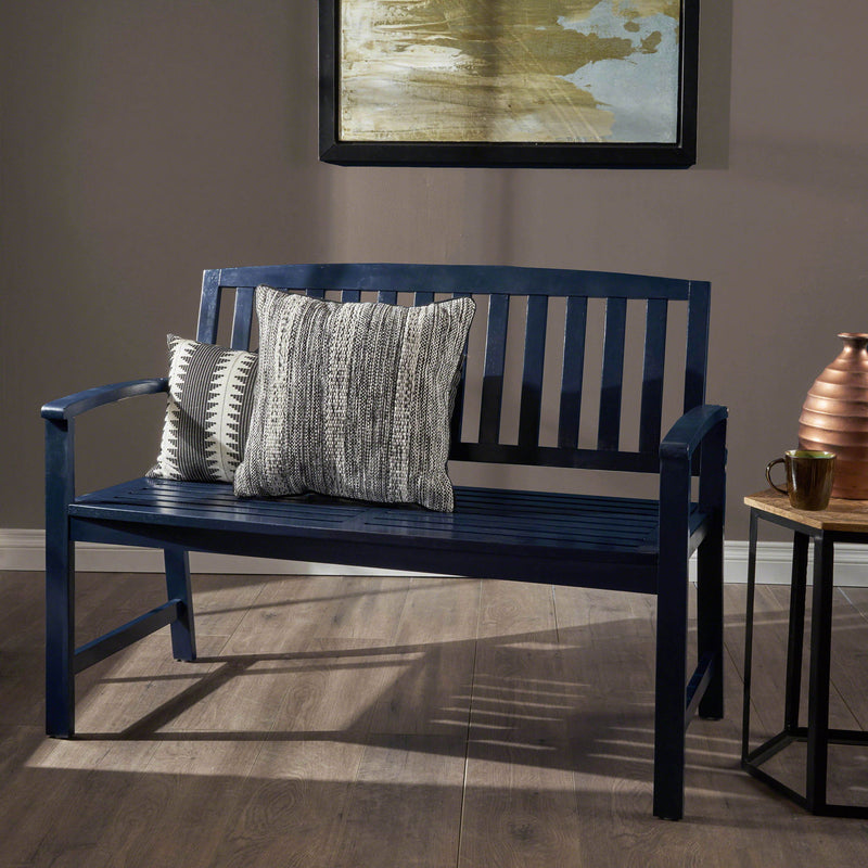 Farmhouse Style Loja Bench Indoor / Outdoor