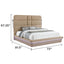 Futura - Upholstered Bed With Tall Headboard