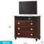 Media Storage Chest - Cappuccino