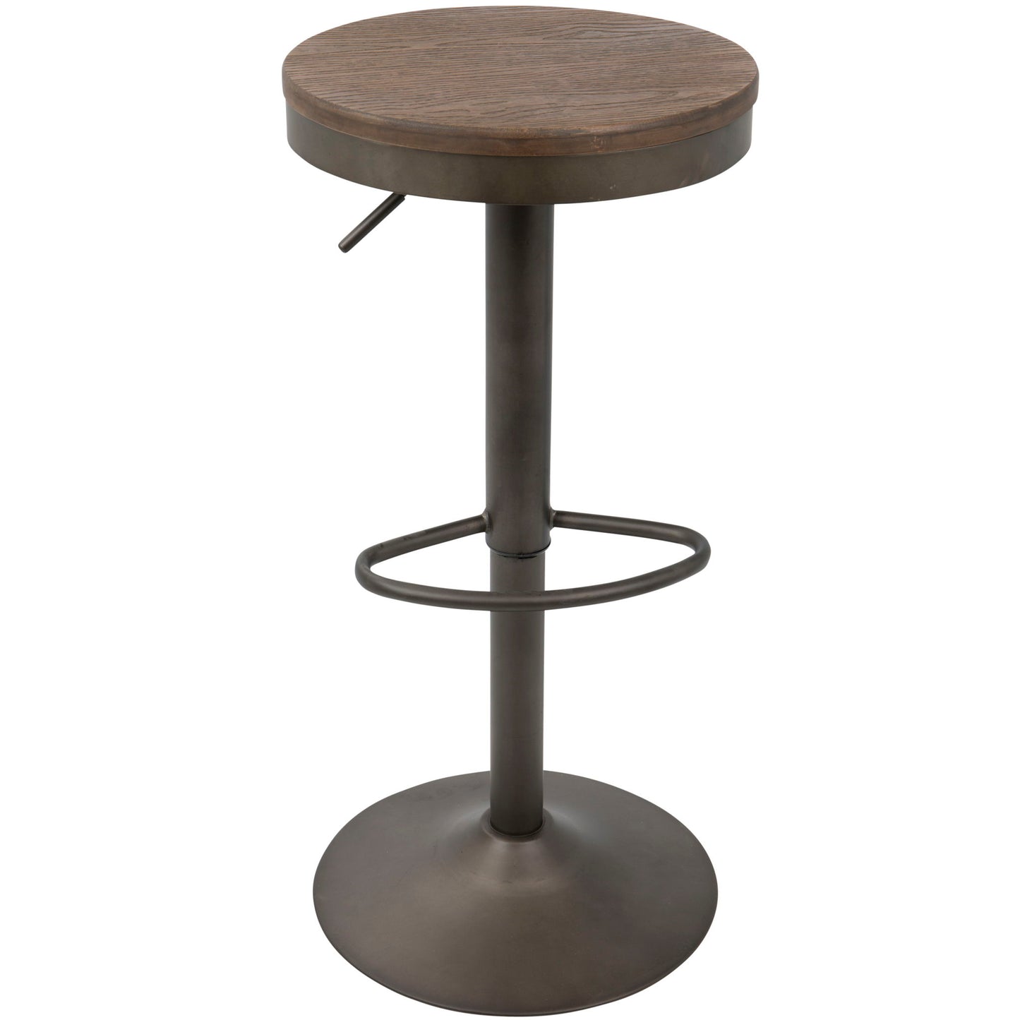 Dakota - Industrial Design Adjustable Barstool (Set of 2)