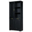 Freestanding Tall Storage Cabinet With 2 Tilt Out Hampers