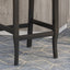 Vienna - Contemporary Fabric Tufted Wingback Counter Stools (Set of 2)