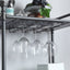Brantley - Wine Rack - Gray / Oak