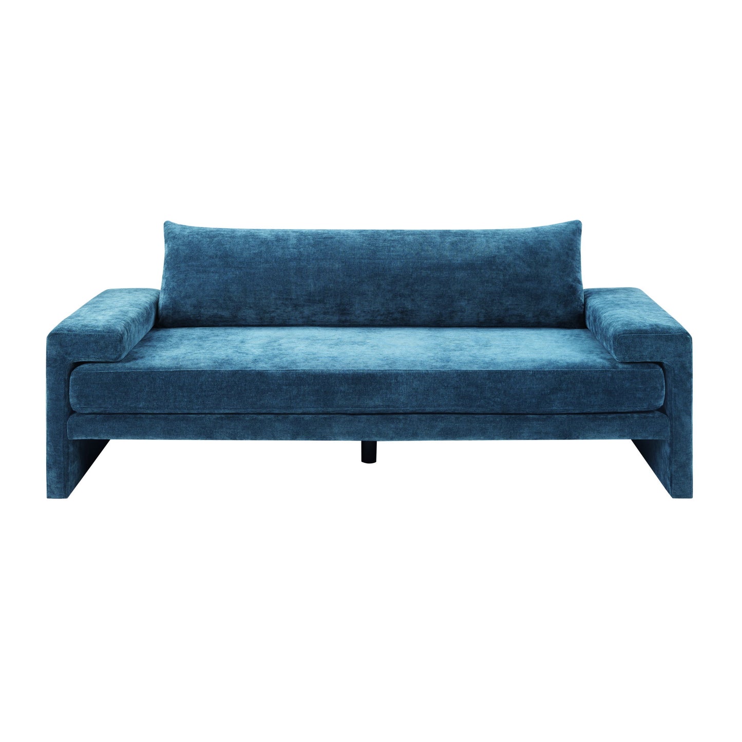 Upholstered 3 Seater Sofa With Wide Armrests