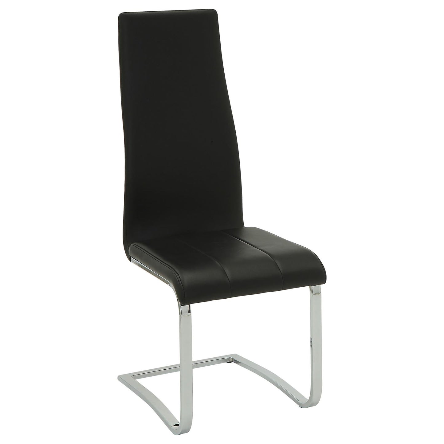 High Back Side Chairs Dining Chairs With Padded Upholstery (Set of 4)
