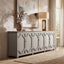 Colette - 6 Door Cabinet Sideboard - Brown