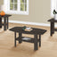 Table Set: Coffee, End, Side, Accent, Living Room, Transitional (Set of 3) - Oak