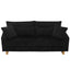 Modern Loveseat Sofa With 4 Pillows