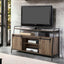 Rashawn - Rustic TV Stand - Oak