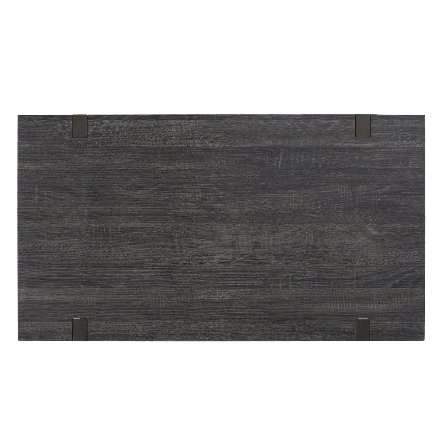 Abitha - Coffee Table With Industrial Powder Coated Metal Legs