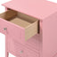 Dove Tailed Drawers 3 Drawer Nightstand