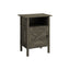 Transitional Accent Table With Storage