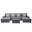 Nolan - Fabric 5 Piece Sectional Sofa With Interchangeable Legs