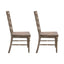 Ladderback Dining Chairs, (Set of 2) - Taupe