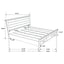 Greely - 5 Piece King Storage Bedroom Set Includes Bed, Nightstand, Dresser, Mirror & Chest - Rustic Brown
